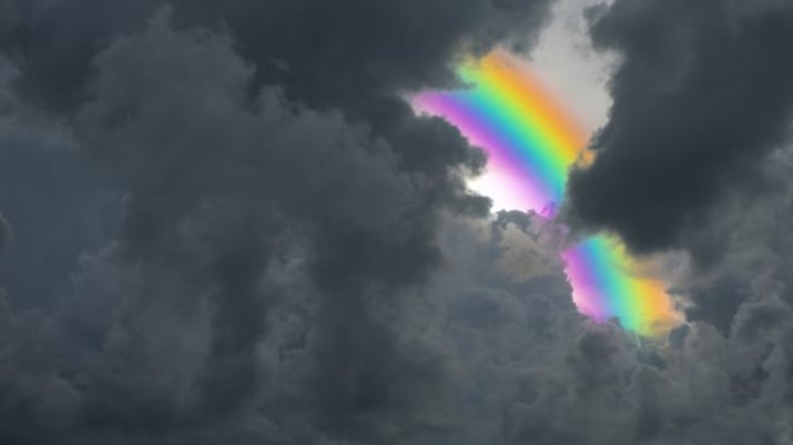 chuva, arco-íris
