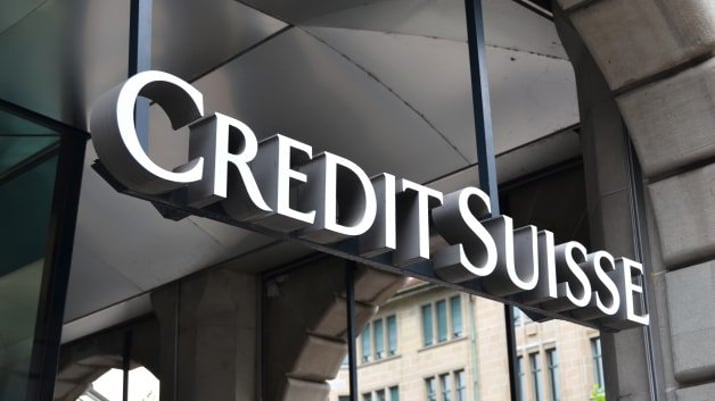 Fachada do Credit Suisse, que gere fortunas e fundos imobiliários, como o HGLG11, no Brasil