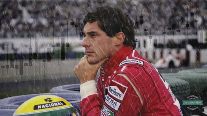 Ayrton Senna Chuva