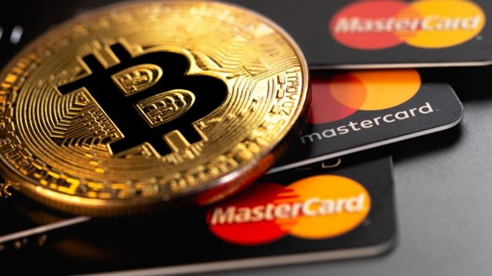 Bitcoin Mastercard criptomoedas