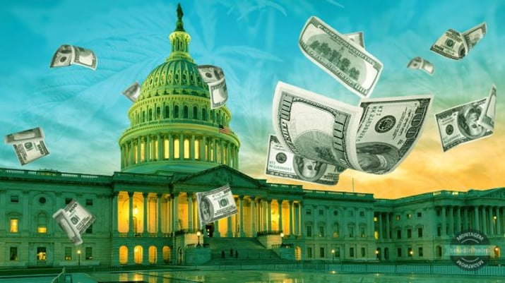 Congresso Americano dólar cannabis verde