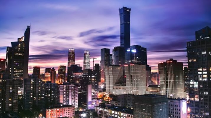 Grandes empreendimentos imobiliários na China