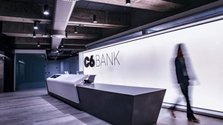 sede do c6 bank; estágio
