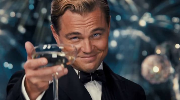 Leonardo Di Caprio em "O Grande Gatsby". O ator é uma das celebridades que investe em startups.