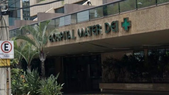 Fachada do Hospital Mater Dei
