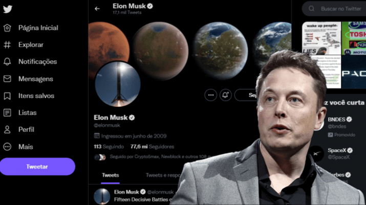 Dez anos de Elon Musk no twitter confira tweets mais famosos do bilionário
