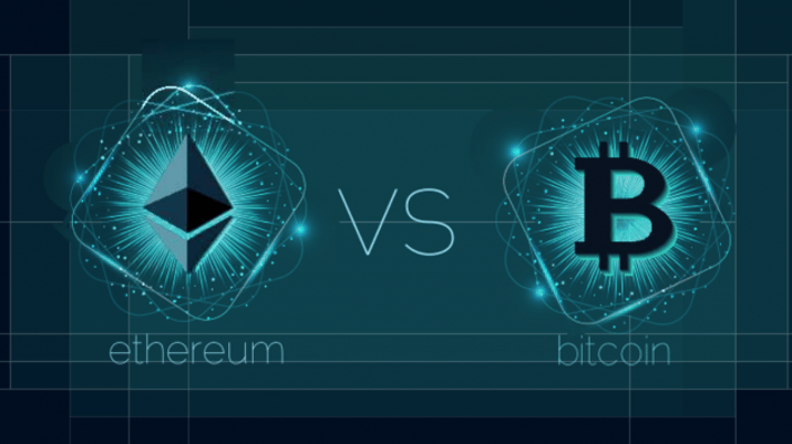 Bitcoin (BTC) contra ehtereum (ETH) quem vencerá a disputa
