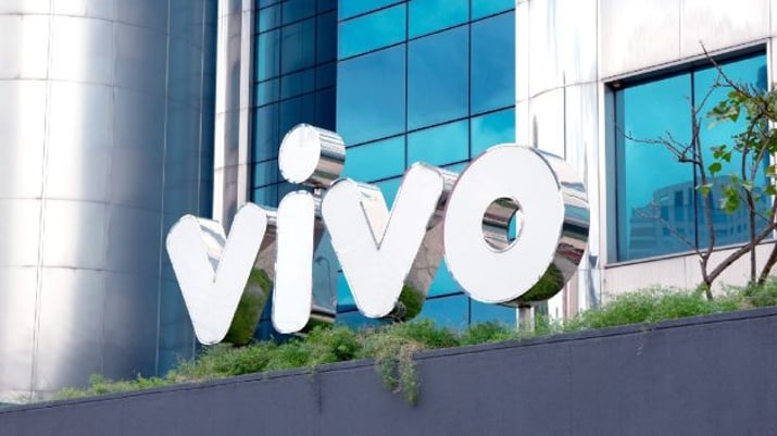 Logo da empresa de telefonia Vivo (VIVT3)