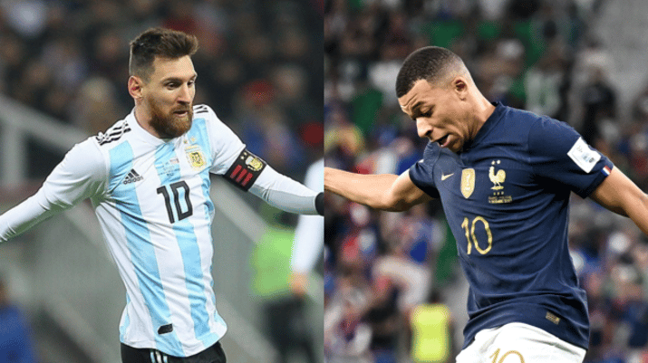 Argentina e França decidem a Copa do Mundo; quem ganharia o jogo