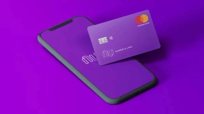 Cartão e app do Nubank