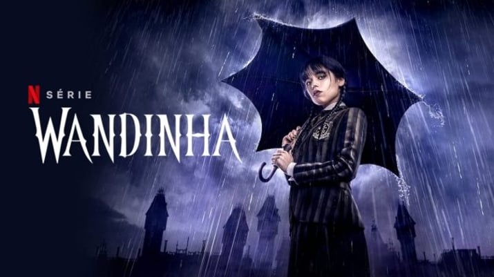A série "Wednesday", sobre a Wandinha Addams, da Netflix