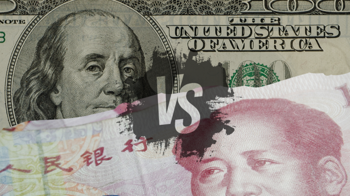 Dólar contra yuan China usa mais própria moeda do que a americana