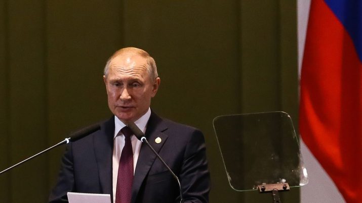 O presidente da Russia, Vladimir Putin