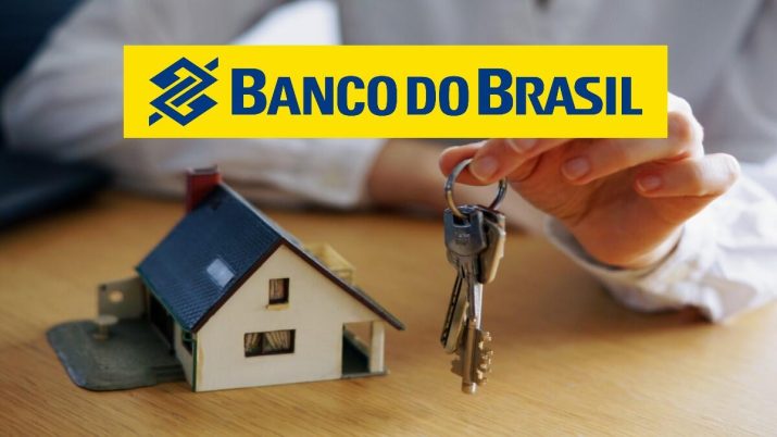 Casa com logo do Banco do Brasil