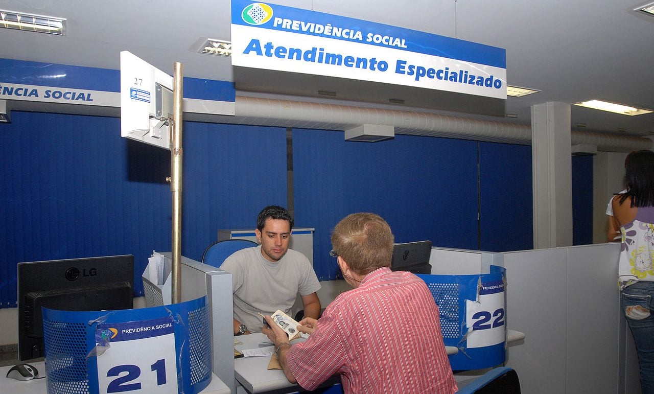Posto de atendimento do INSS