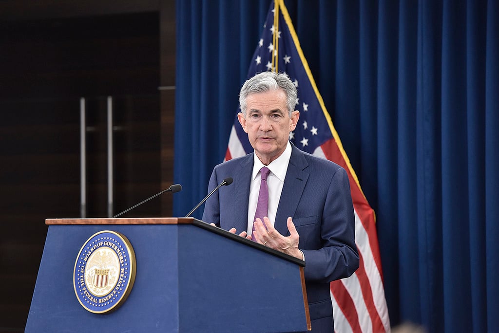 Jerome Powell, presidente do Fed