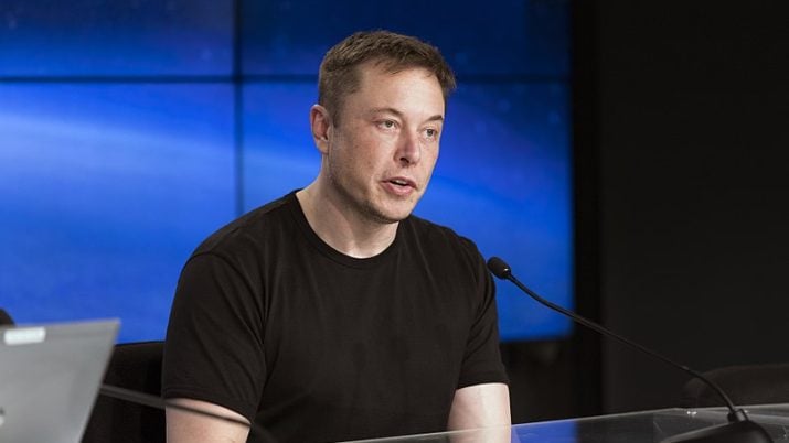 O bilionário Elon Musk, CEO da Tesla