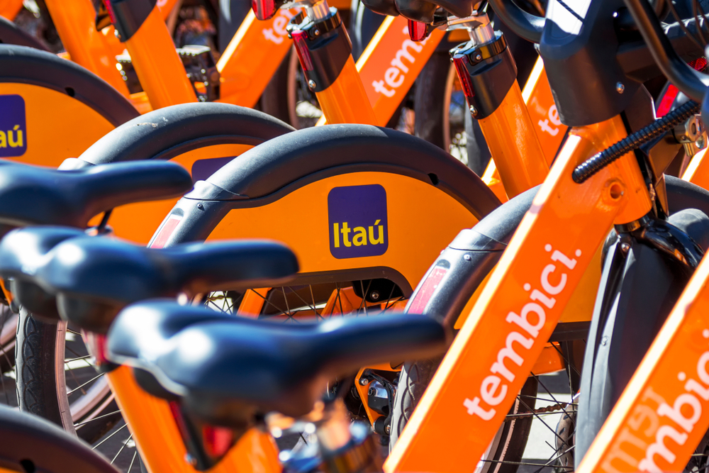 Bicicletas do Itaú