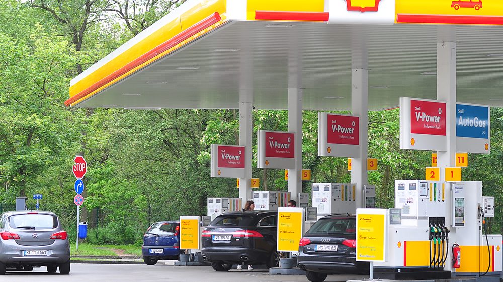 posto de combustíveis da Shell