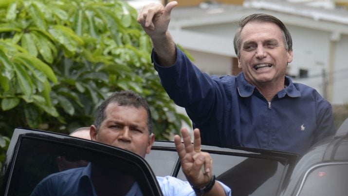 O presidente eleito Jair Bolsonaro