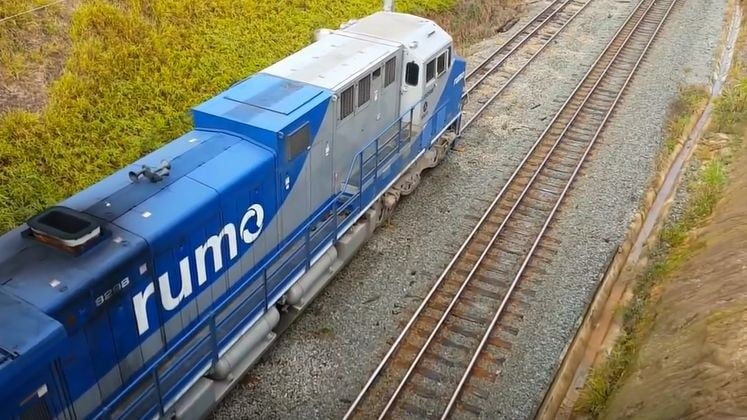 Trem da Rumo Logística