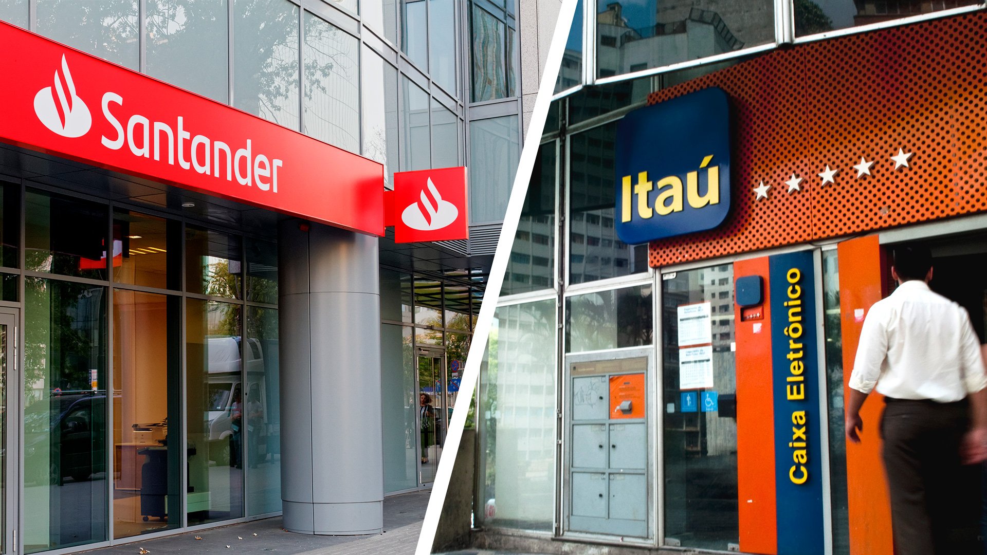 Bancos Santander e Itaú: guerra na rentabilidade
