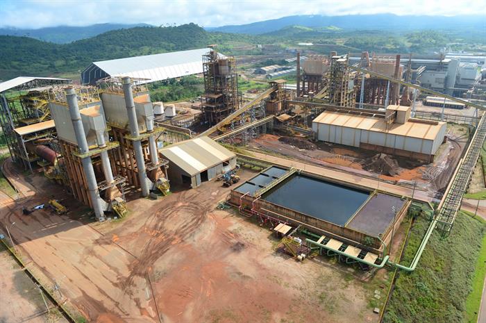 Vista aérea da unidade operacional Onça Puma, em Ourilândia do Norte (PA)