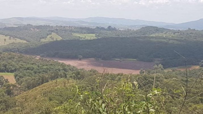 Barragem da Vale rompida em Brumadinho, MG