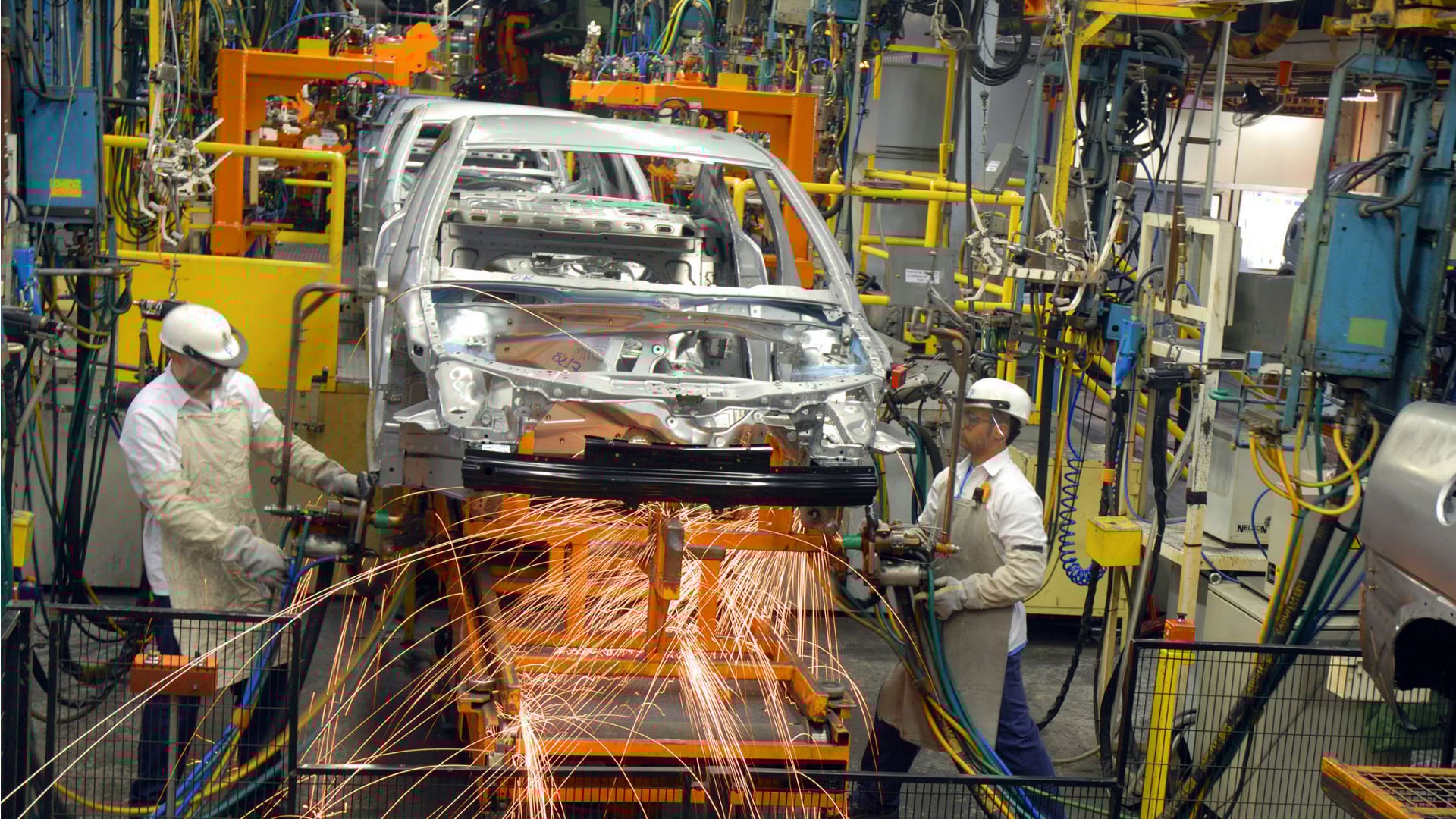 Fábrica da GM em São Caetano do Sul, no ABC Paulista
