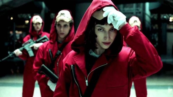 La casa de papel, série de sucesso disponível na Netflix