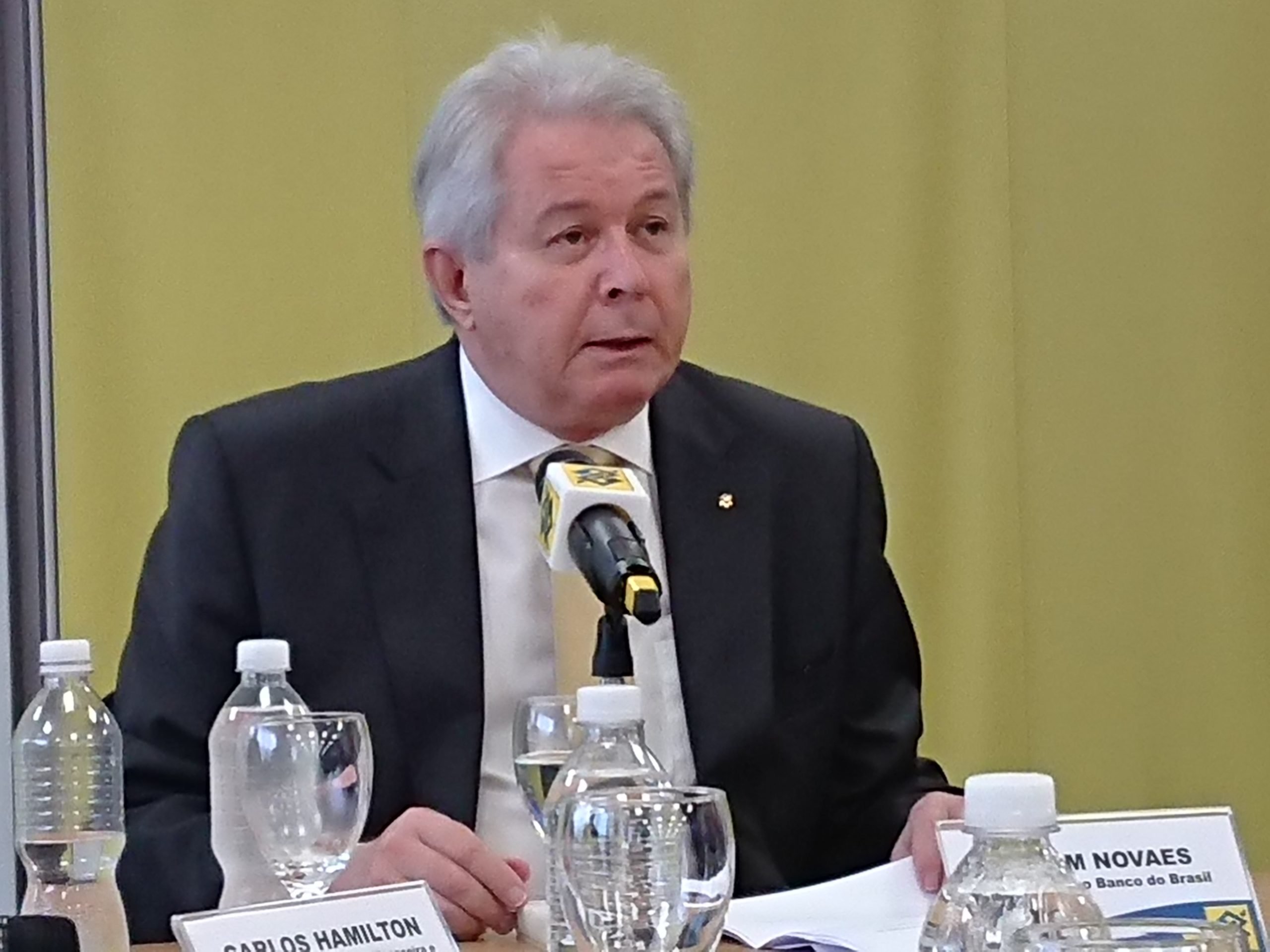 Presidente do BB, Rubem Novaes