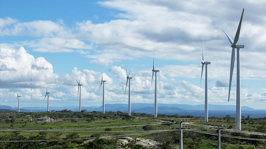 Complexo eólico Ventos de São Clemente, da Echoenergia