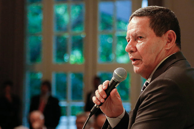 Hamilton Mourão, vice-presidente da República