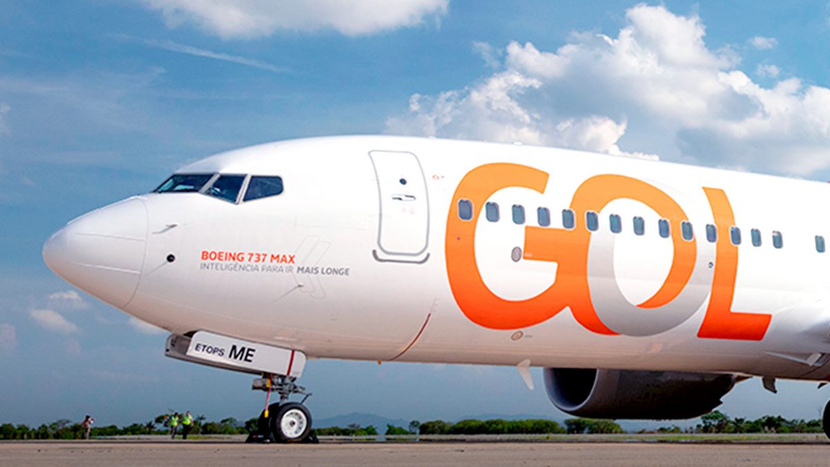 Avião da Gol GOLL4
