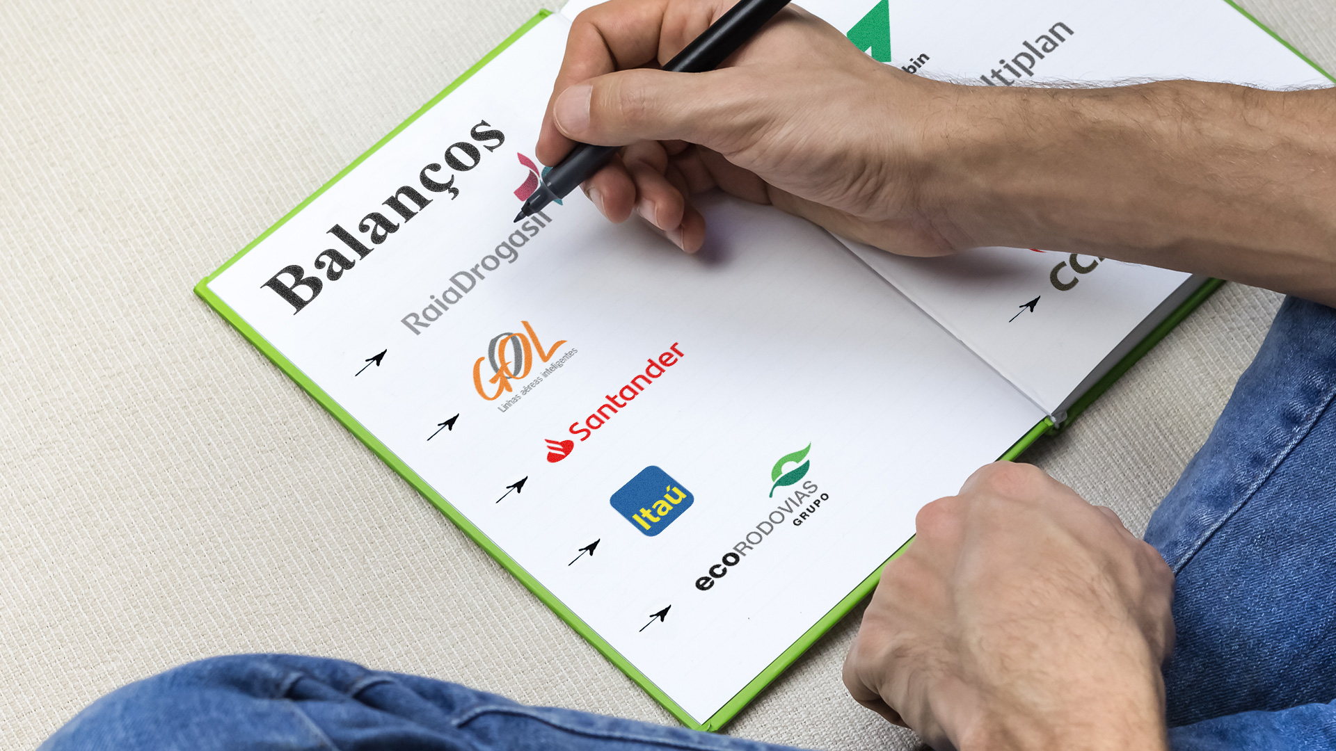 Balanços Itaú, Santander, Gol, Raia Drogasil