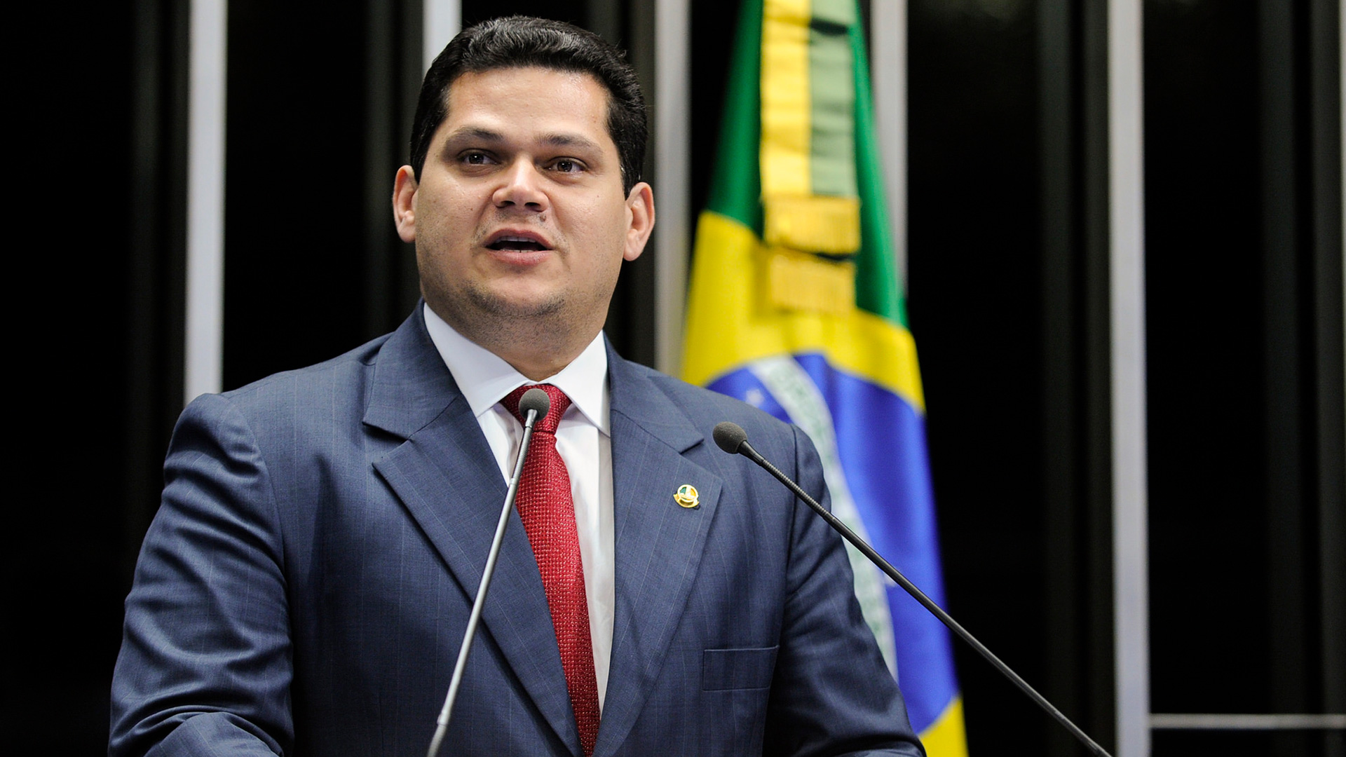 Plenário do Senado Federal durante sessão deliberativa ordinária
