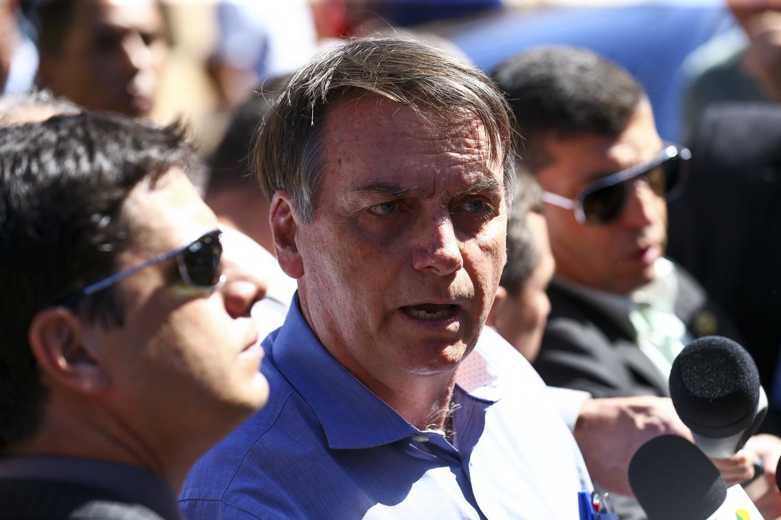 O presidente Jair Bolsonaro