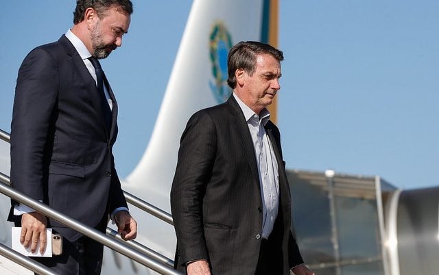 Jair Bolsonaro visita a cidade de Dallas, nos Estados Unidos