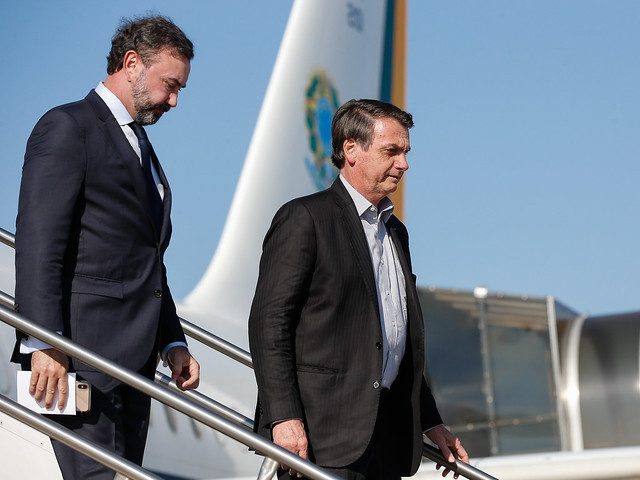 Jair Bolsonaro visita a cidade de Dallas, nos Estados Unidos