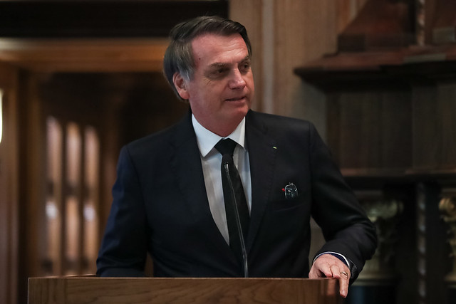 Jair Bolsonaro discursa em Dallas (EUA)