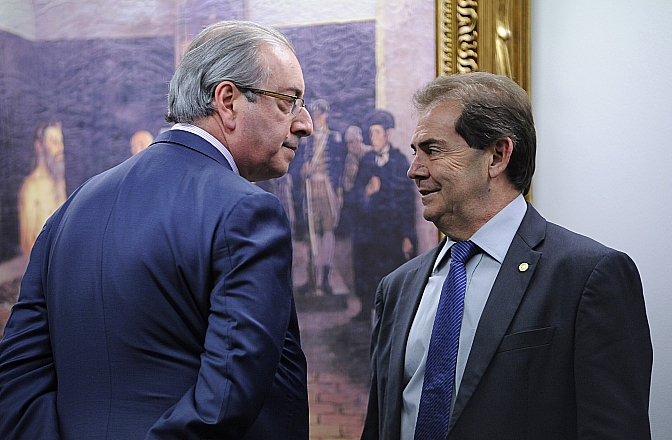 Paulinho da Força e Eduardo Cunha