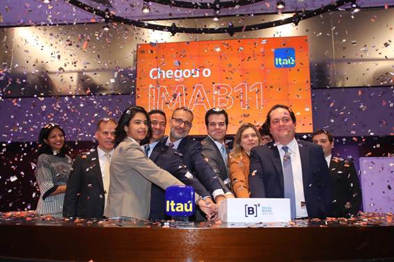 Lançamento do ETF de renda fixa IMAB11, na sede da B3