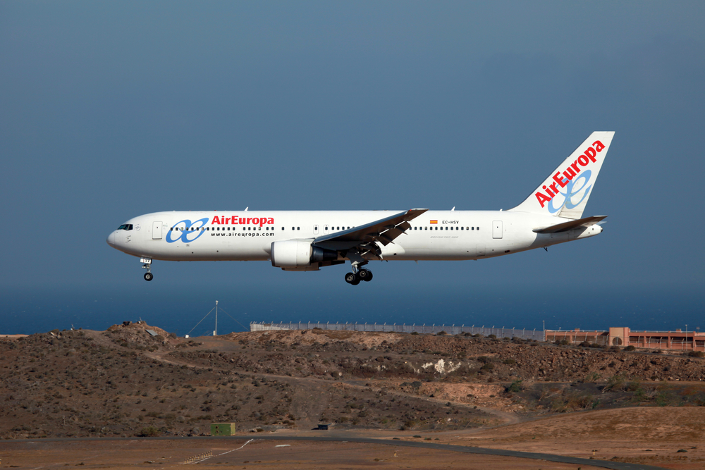 Avião da Air Europa