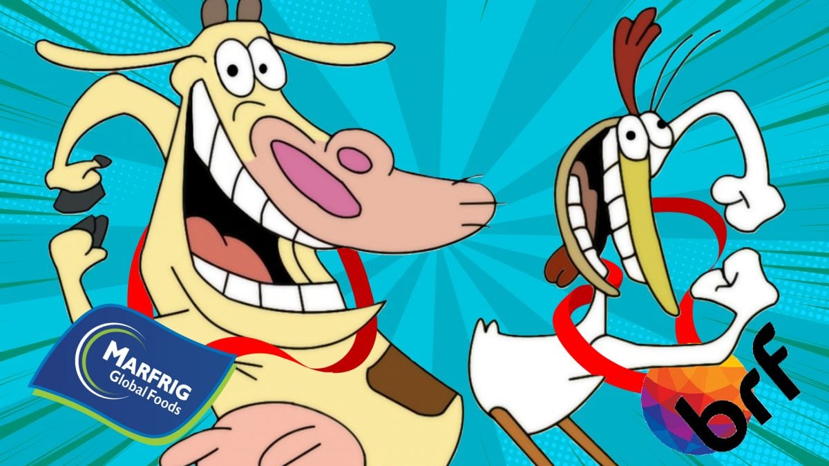 vaca e o frango v3 - marfrig e brf