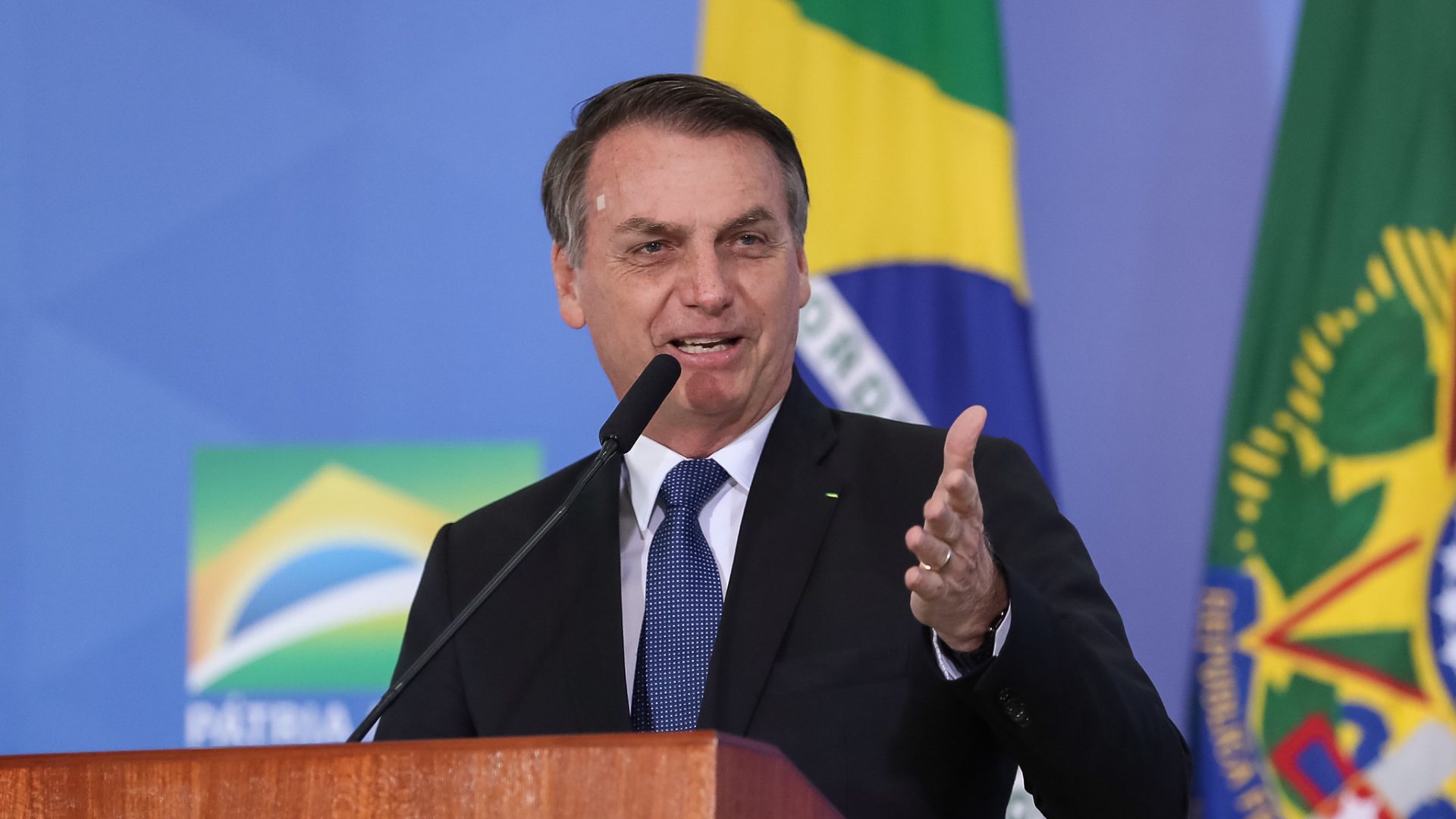 O presidente Jair Bolsonaro