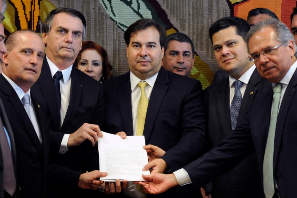 Bolsonaro, Maia Guedes