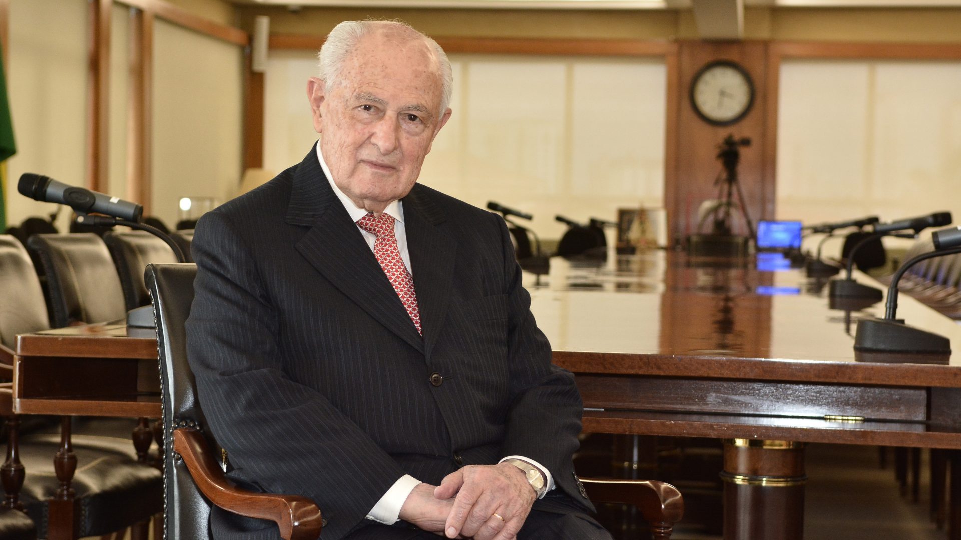 Lázaro de Mello Brandão, ex-presidente do Conselho do Bradesco.