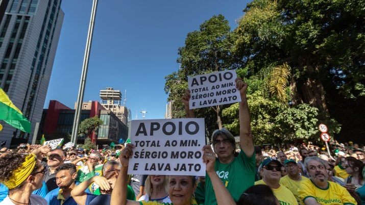 Sergio moro, Manifestações