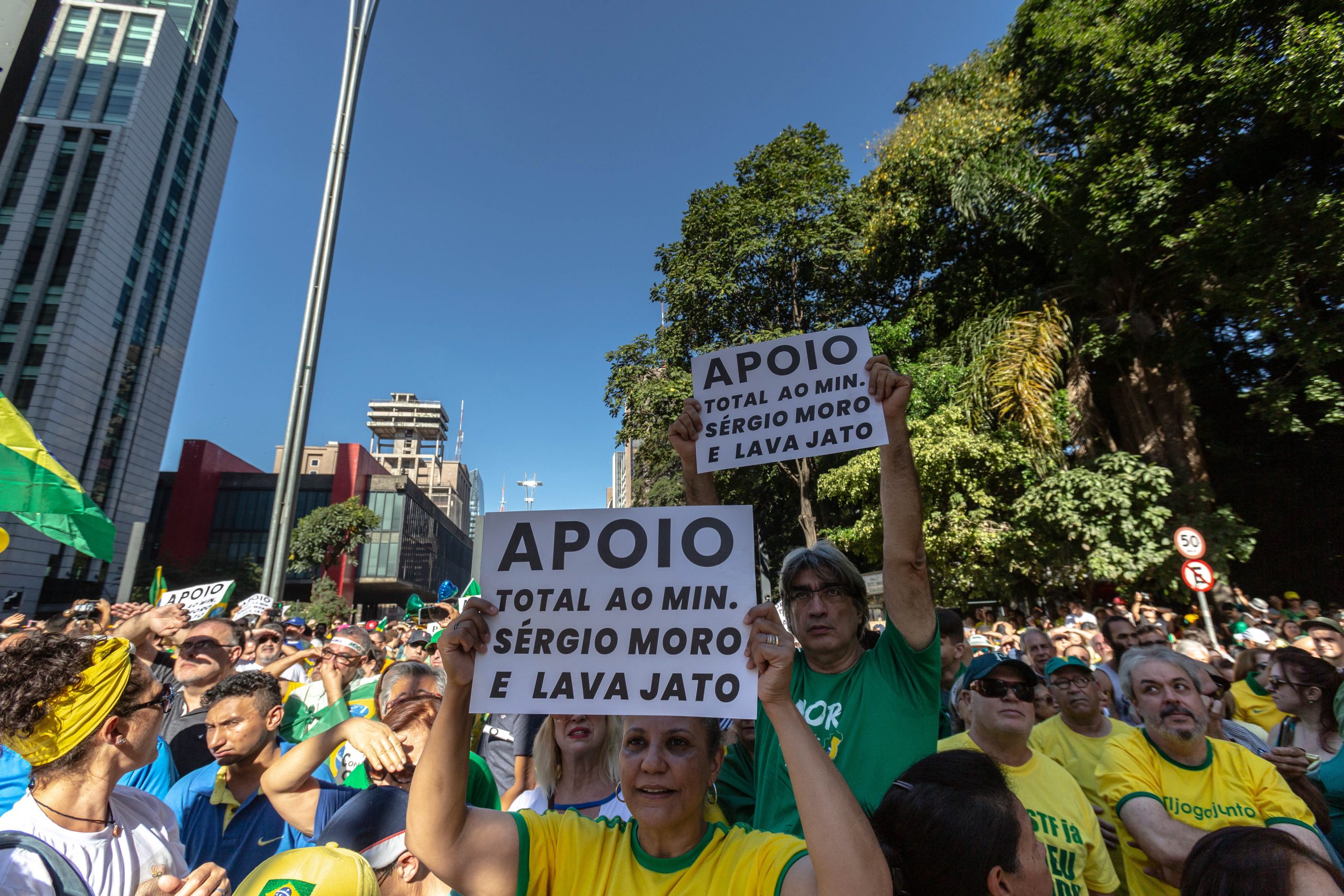 Sergio moro, Manifestações