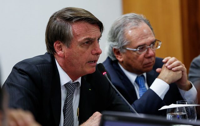 Jair Bolsonaro e Paulo Guedes